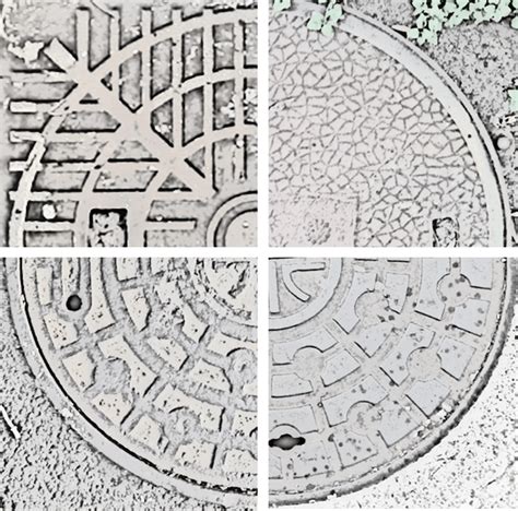 馬路水溝蓋|路上觀察：馬路上的祕密徽章——各式孔蓋